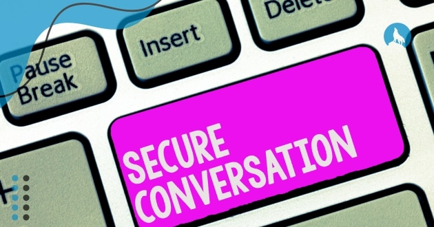 Secure messaging apps encrypted