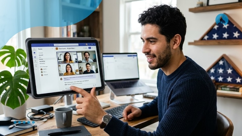 distributed team communication apps